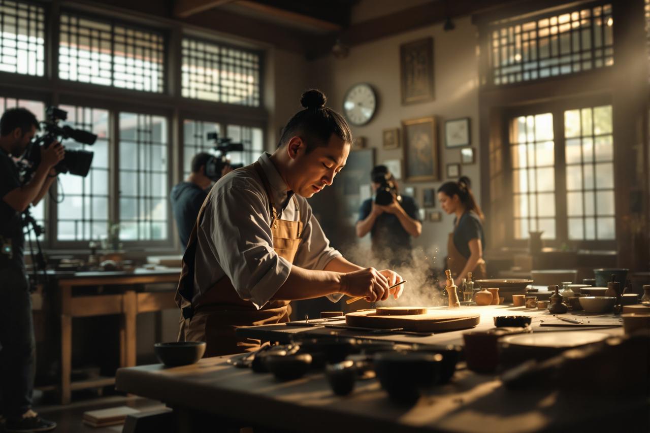 蓝狐影视作品《非遗传承》海报